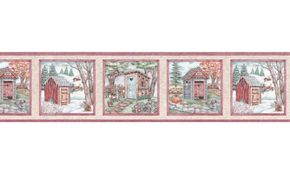 Country b6053STN Wallpaper Border