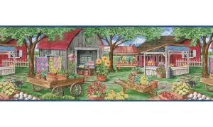 Country B7130AFR Wallpaper Border