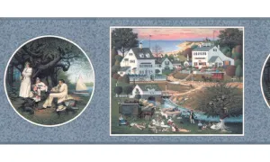 Country b7163hv Wallpaper Border
