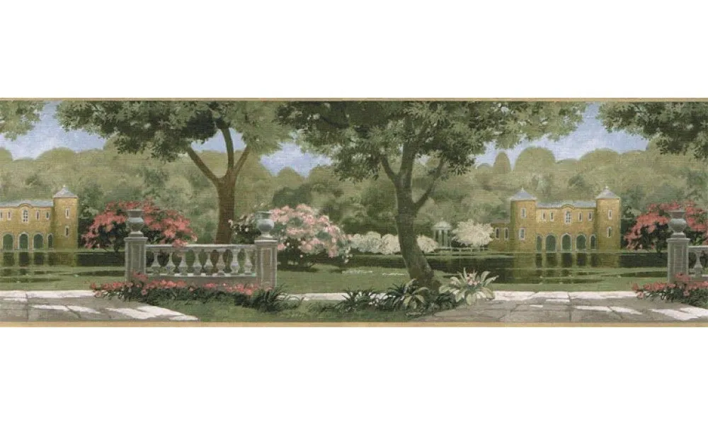 Country CH77631 Wallpaper Border