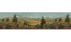 Country EL49019B Wallpaper Border