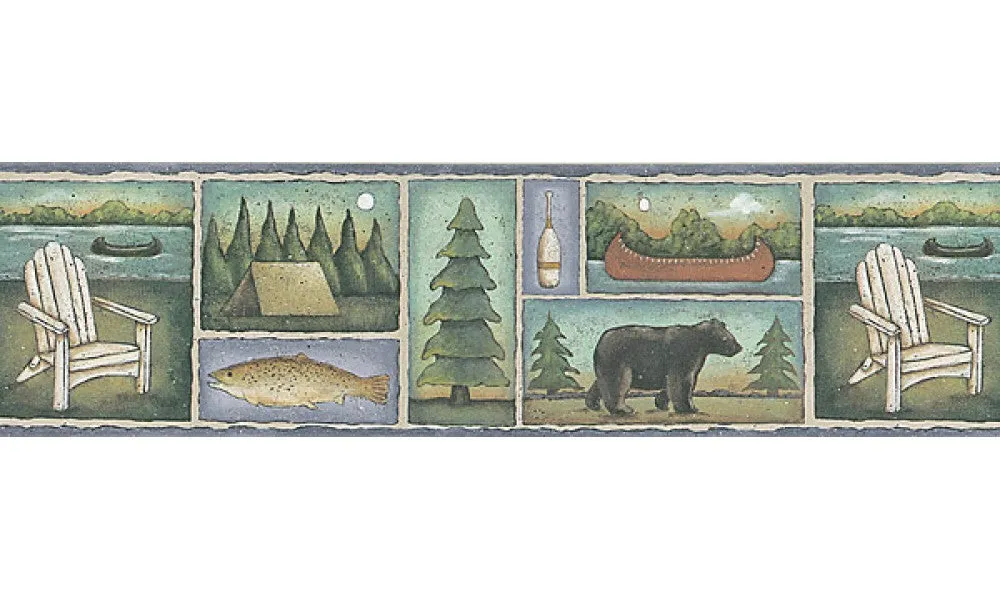 Country  FDB03842 Wallpaper Border