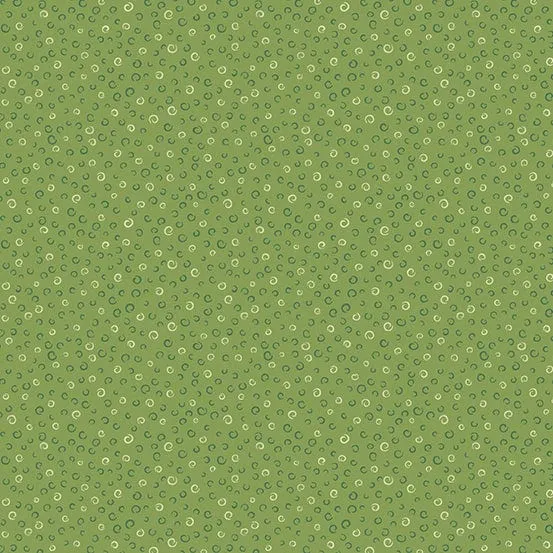 Country Fresh Wisp Leaf Green Fabric 1099-G