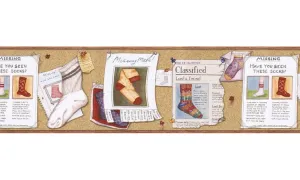 Country KLM43035B Wallpaper Border