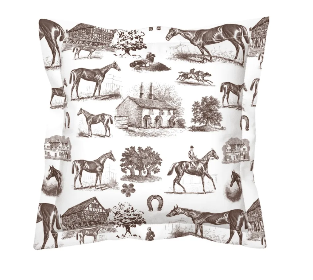 COUNTRY LIVING DUVET IN ESPRESSO