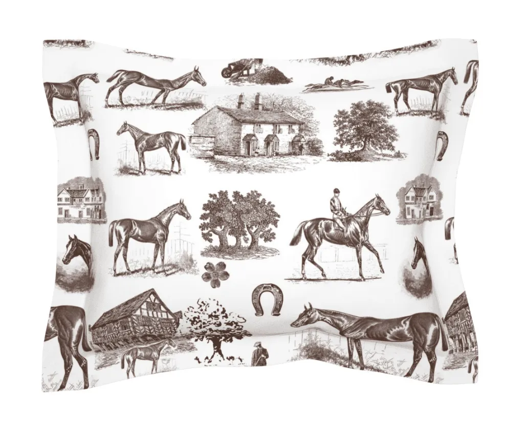 COUNTRY LIVING DUVET IN ESPRESSO