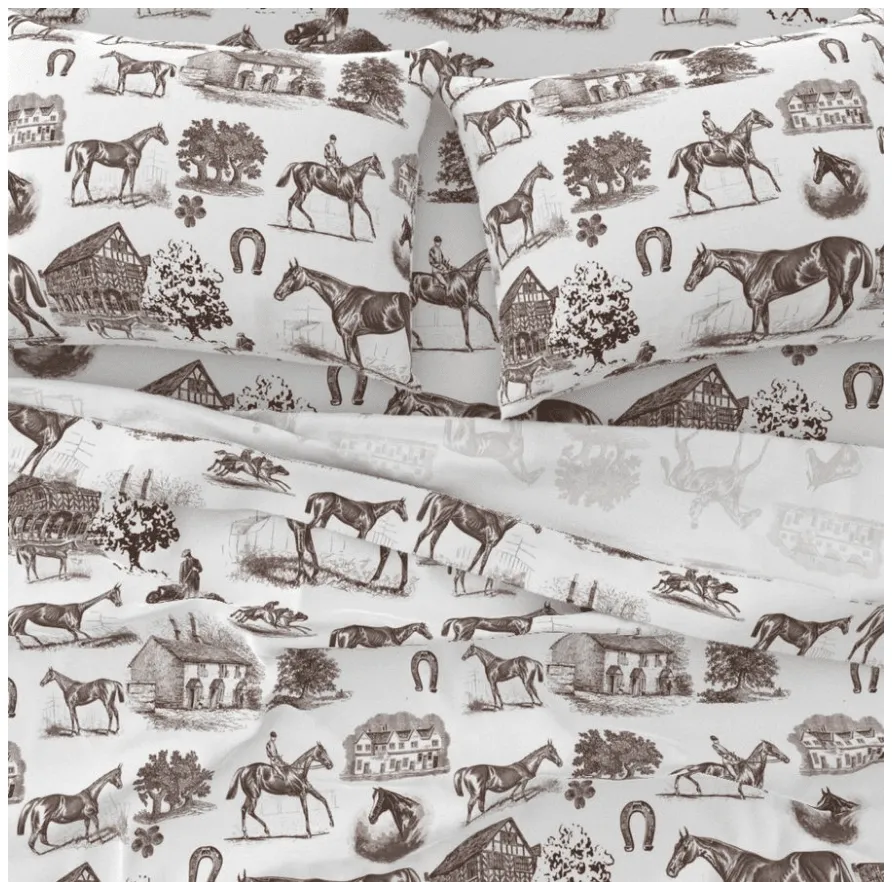 COUNTRY LIVING DUVET IN ESPRESSO