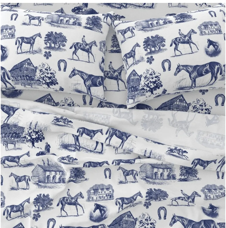COUNTRY LIVING DUVET IN NAVY