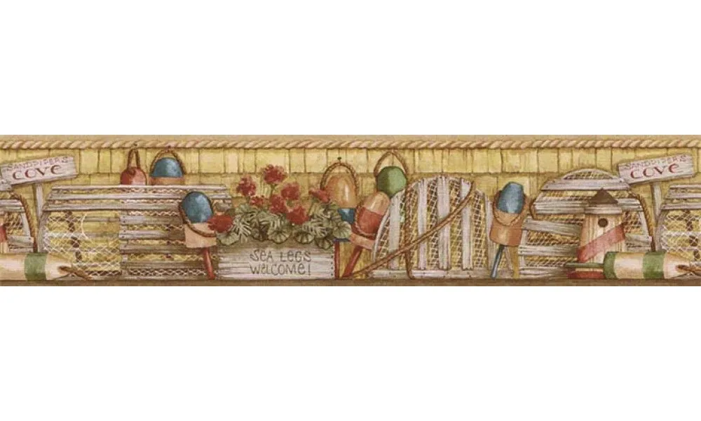 Country PB58050B Wallpaper Border