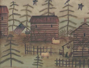 Country SB10253B Wallpaper Border
