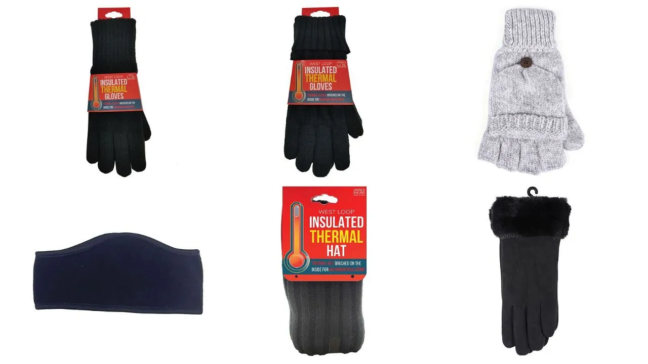 🧤Cozy Up with West Loop: Hat, Gloves & More Winter Set Lot #4890 - (355 units)