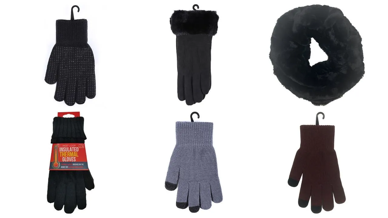 🧤Cozy Up with West Loop: Hat, Gloves & More Winter Set Lot #4890 - (355 units)