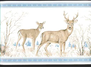 Deers Forest B3002WE Wallpaper Border
