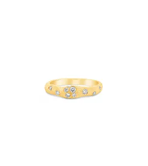 Diamond Celestial Petite Artisan Band