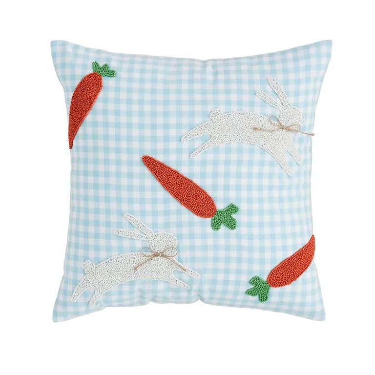 Easter Beaded Pillow