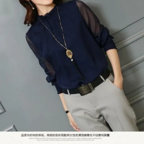 ELEGANT CHIFFON BLOUSE