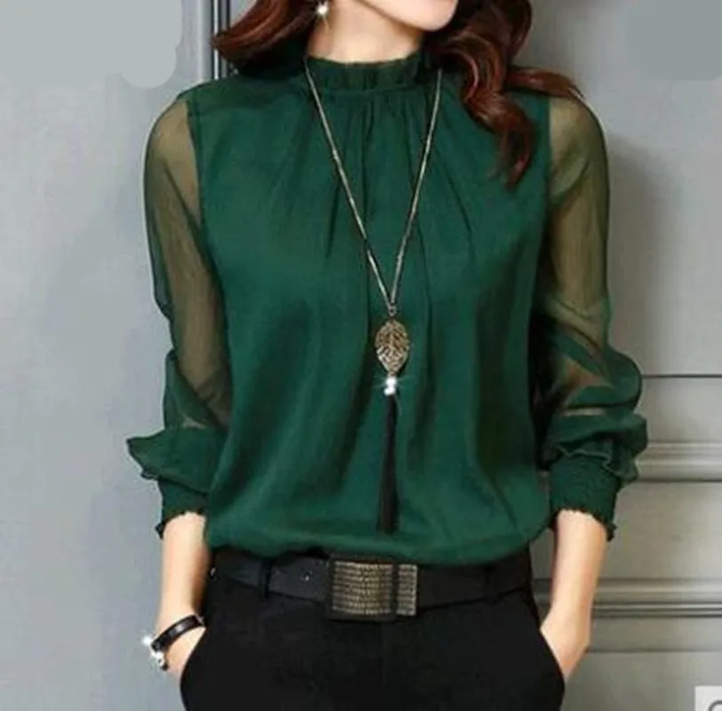 ELEGANT CHIFFON BLOUSE