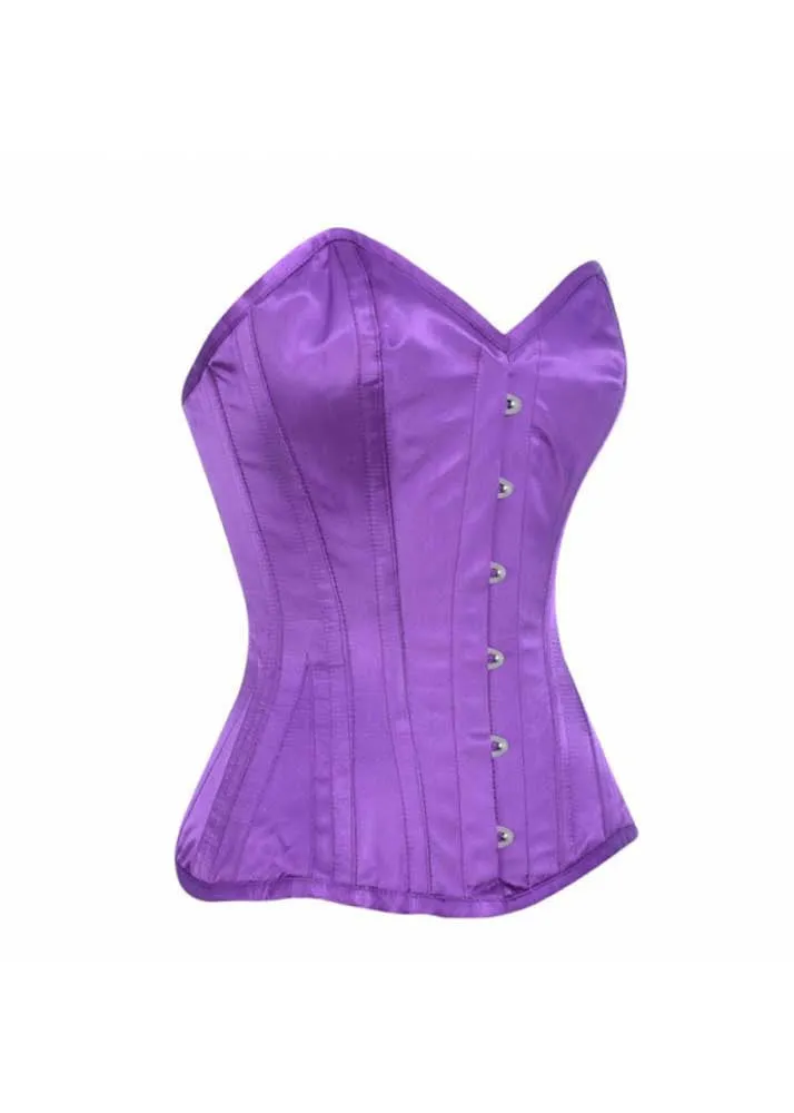 ELEGANT PURPLE SATIN