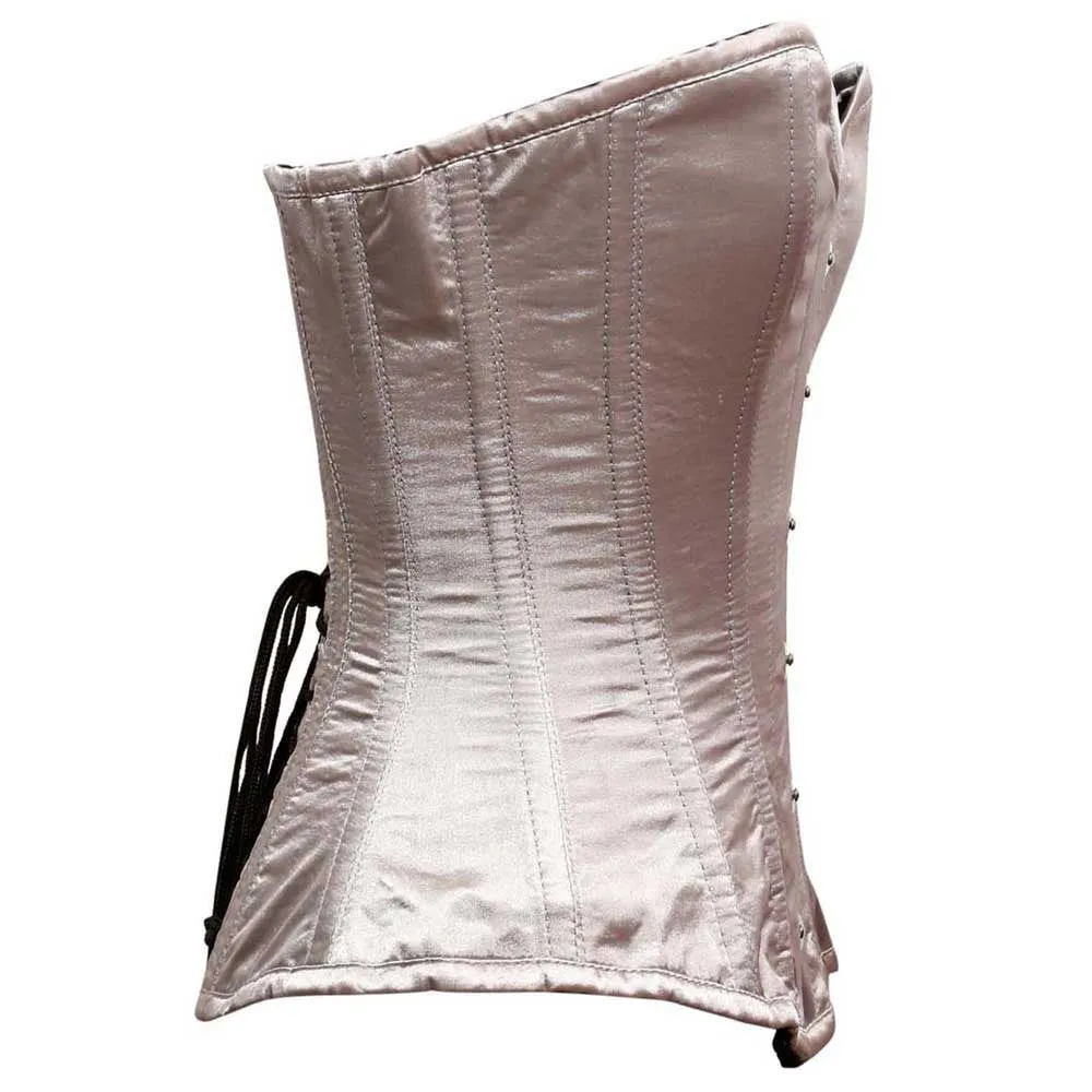 ELEGANT SILVER SATIN