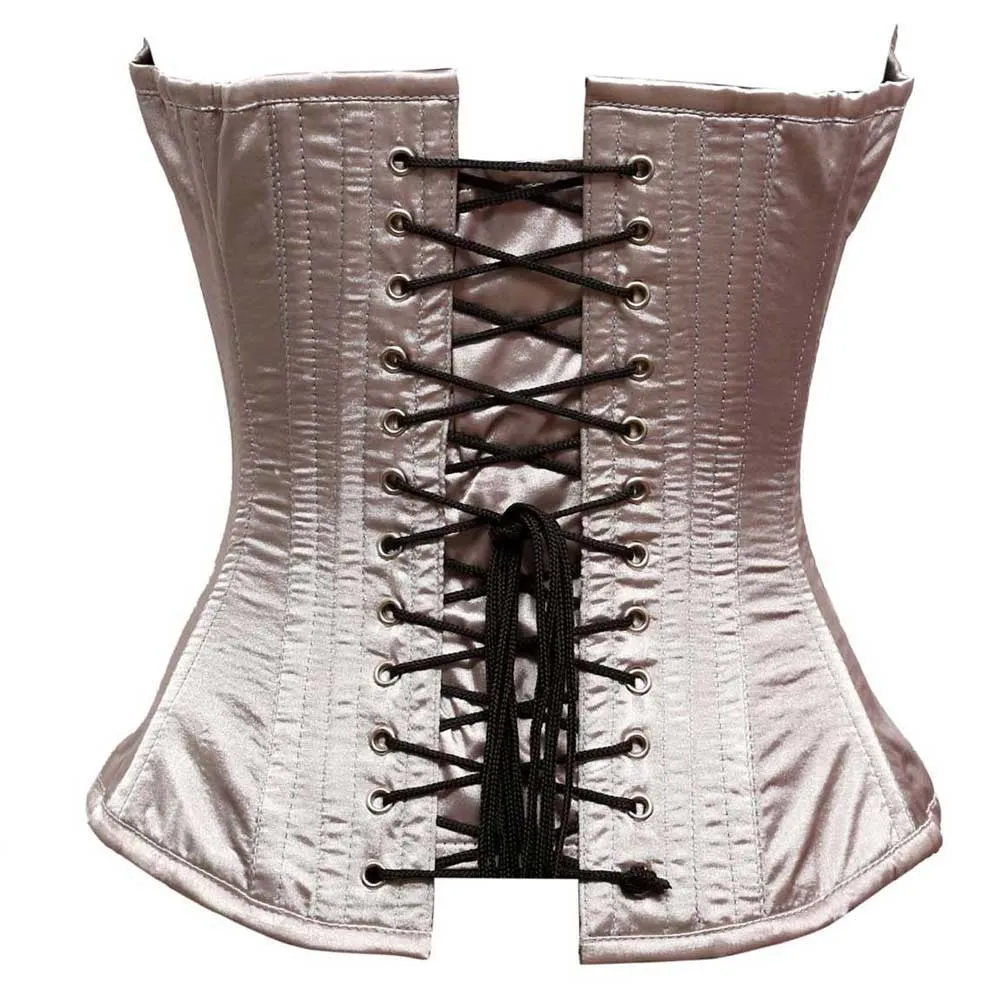ELEGANT SILVER SATIN