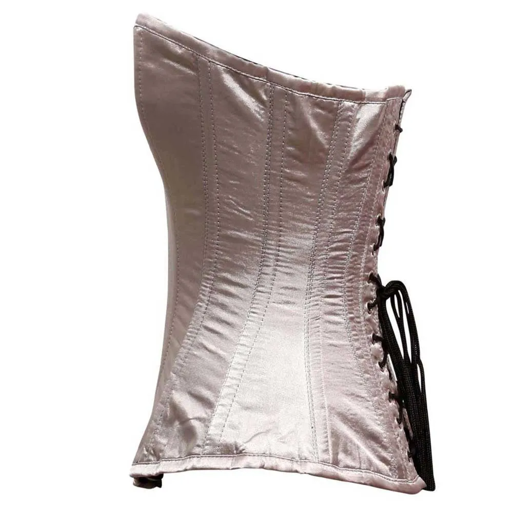 ELEGANT SILVER SATIN