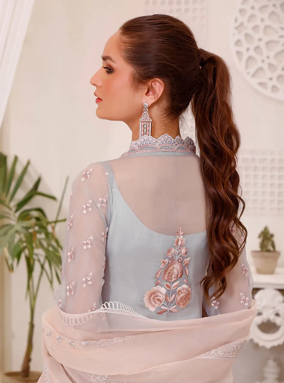 Embroidered Chiffon Salwar Kameez Pakistani Eid Dress