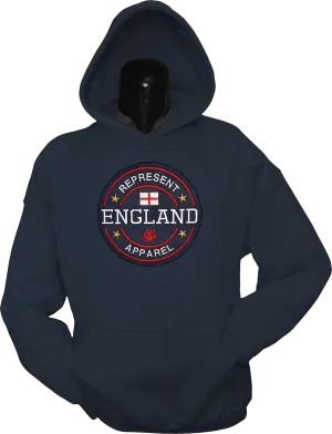 England Hoodie Benchmark Navy