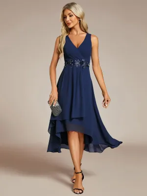 Esme sleeveless mother of bride/groom dress