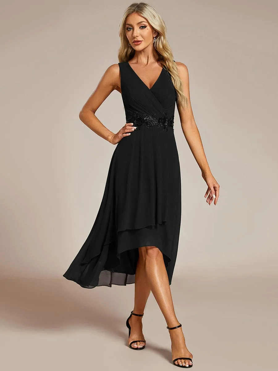 Esme sleeveless mother of bride/groom dress