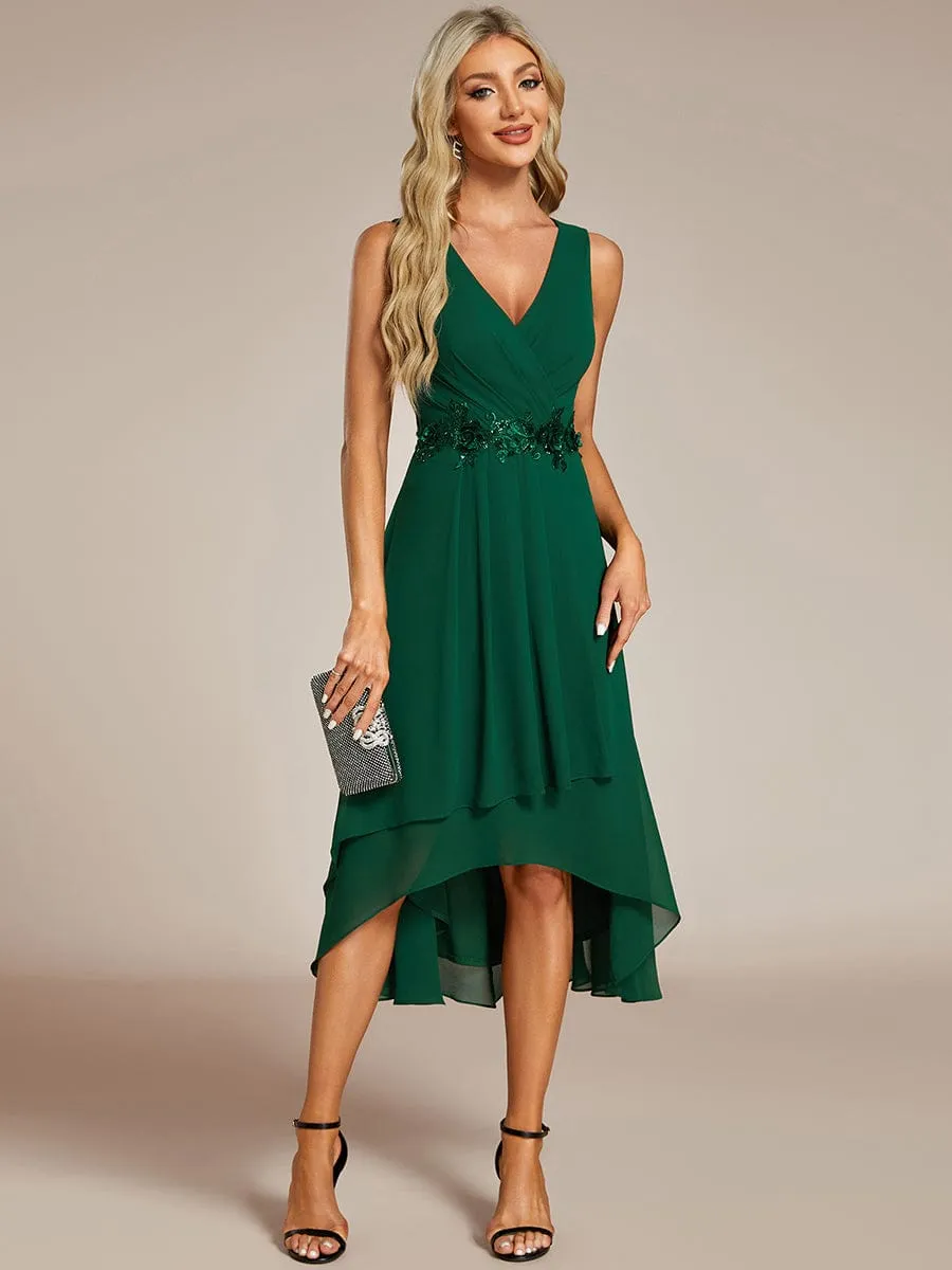 Esme sleeveless mother of bride/groom dress