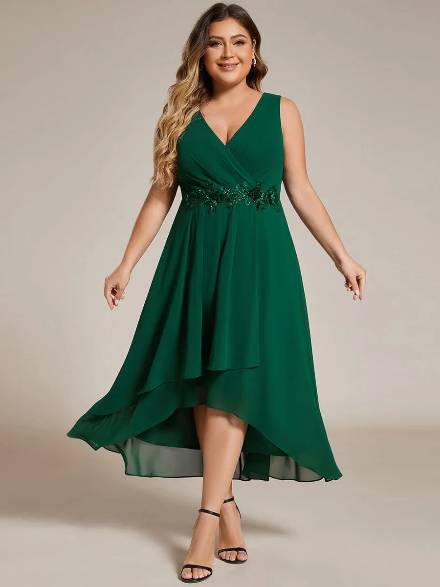 Esme sleeveless mother of bride/groom dress