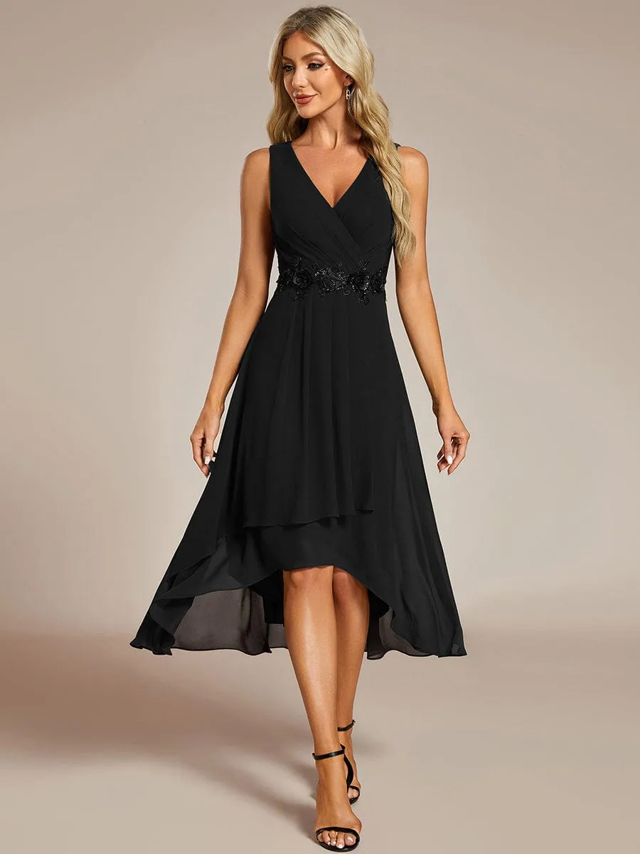Esme sleeveless mother of bride/groom dress