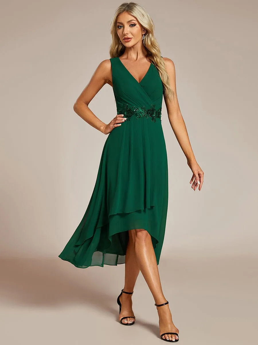 Esme sleeveless mother of bride/groom dress