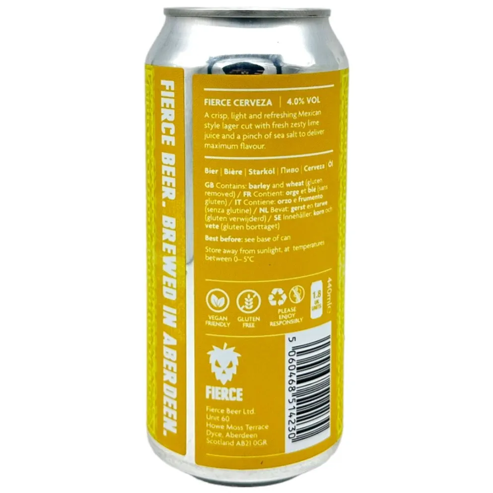 Fierce Beer Cerveza (Lager)