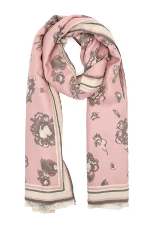 FLORAL ELEGANCE SCARF