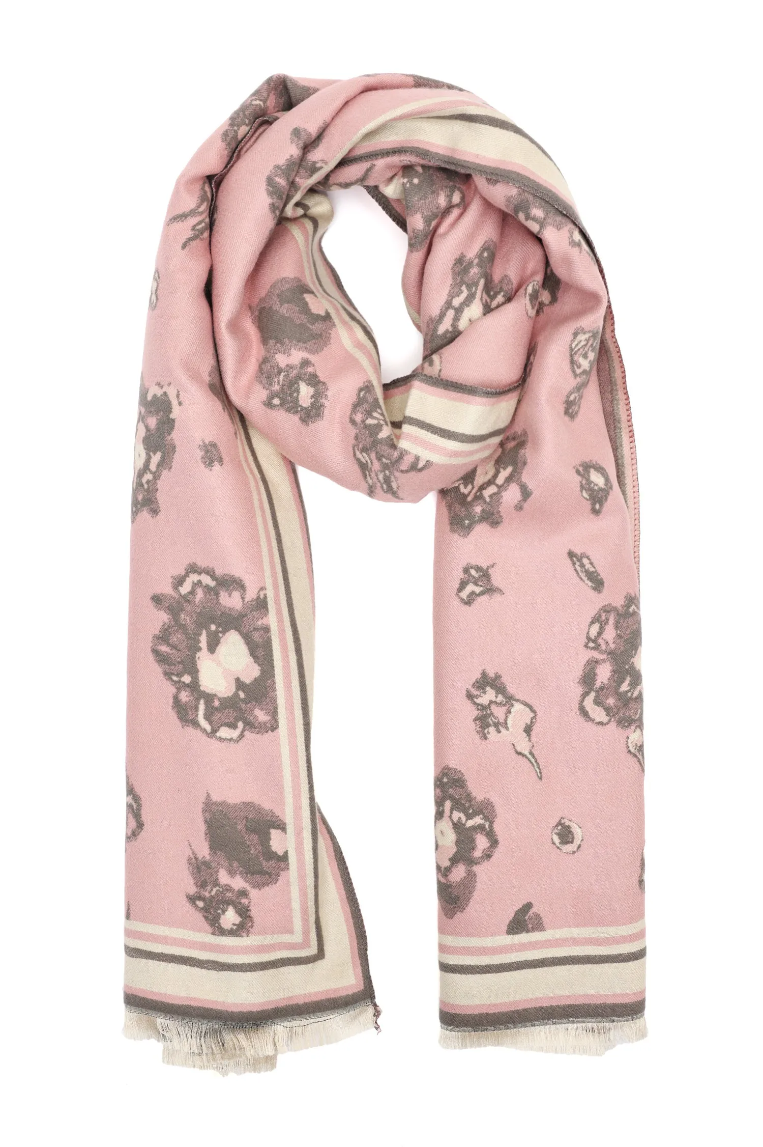FLORAL ELEGANCE SCARF