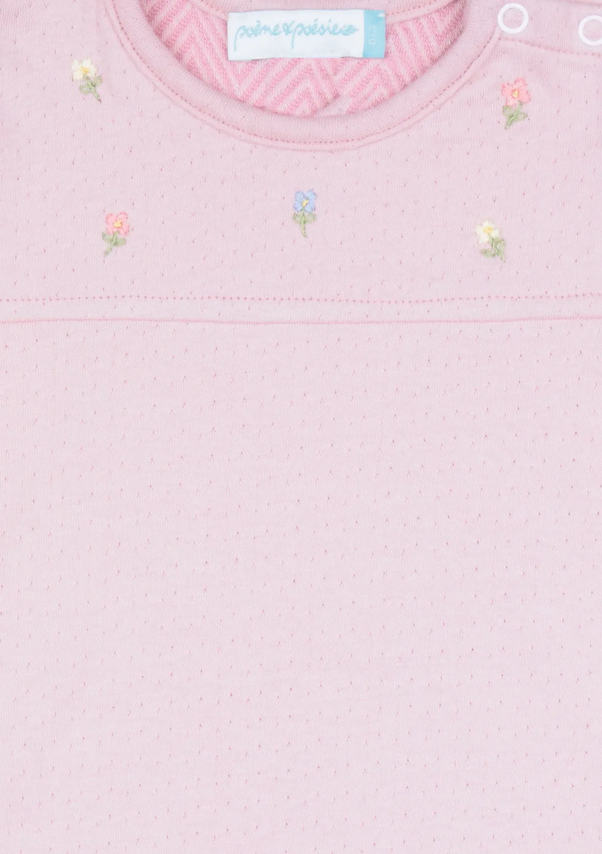 Flowers in the Wind Baby Gown, Dusty Rose