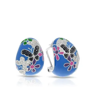 FLUTTER BLUE & MULTICOLOR EARRINGS