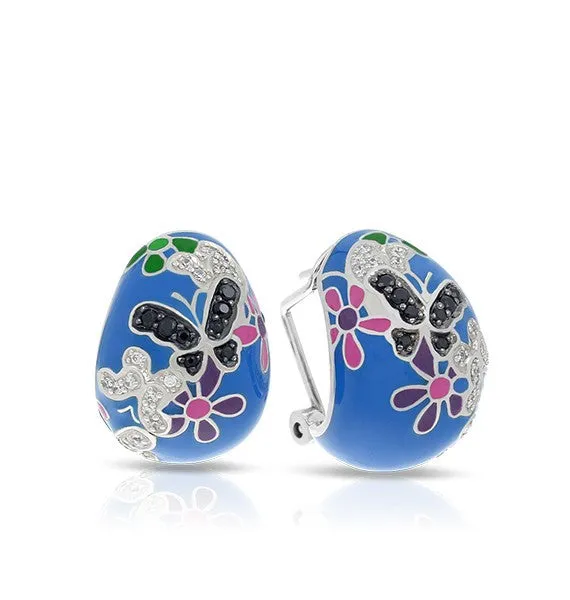 FLUTTER BLUE & MULTICOLOR EARRINGS