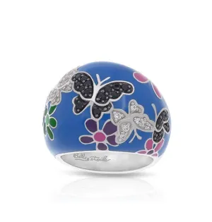 FLUTTER BLUE & MULTICOLOR RING