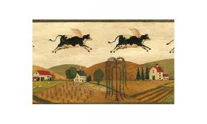 Flying Cows GG54111 Wallpaper Border