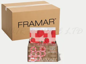 Framar Strawberry Shortcake Pop Up Foil (500ct) 127 x 280mm (5x11) (12pc CARTON)