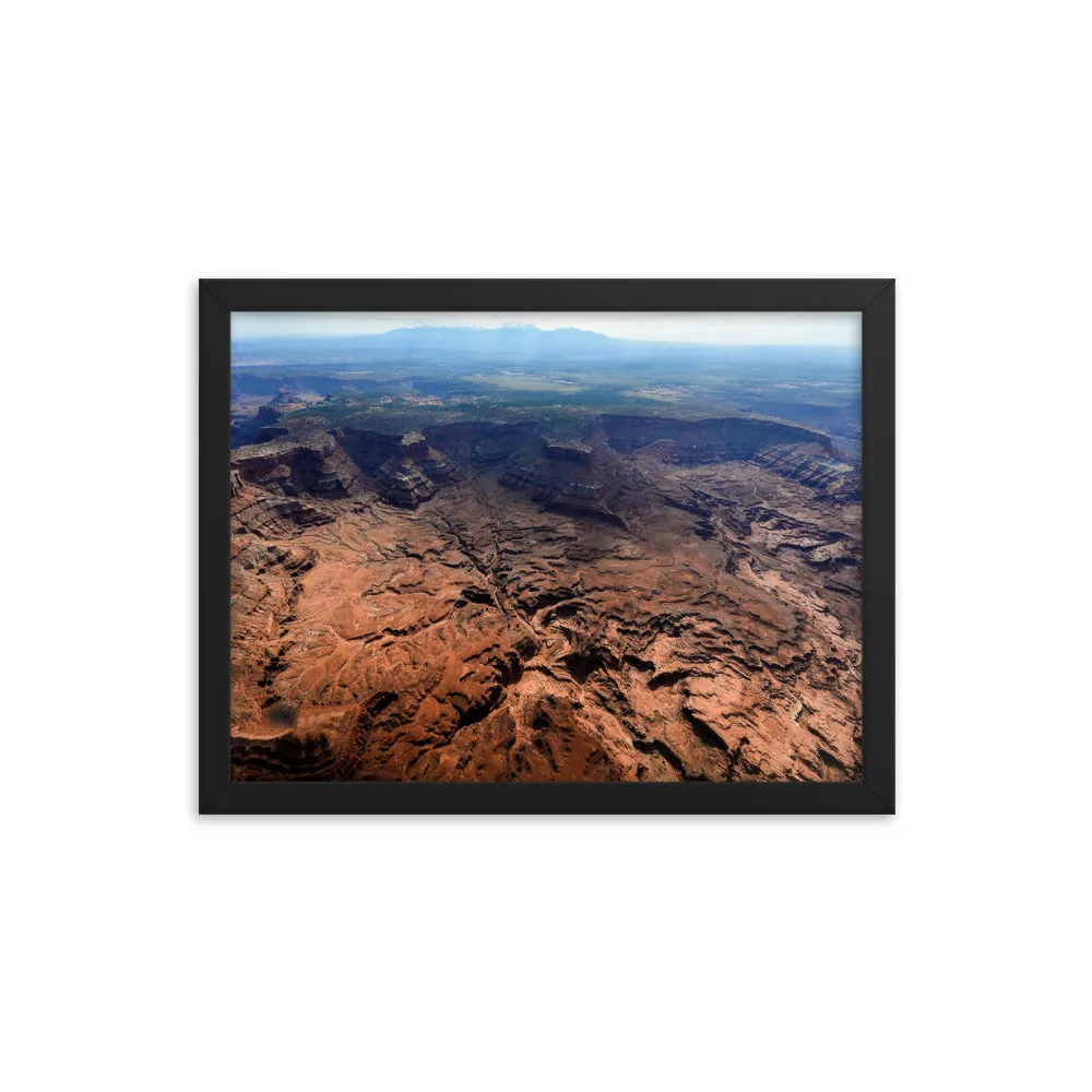 Framed poster - Lockhart Basin