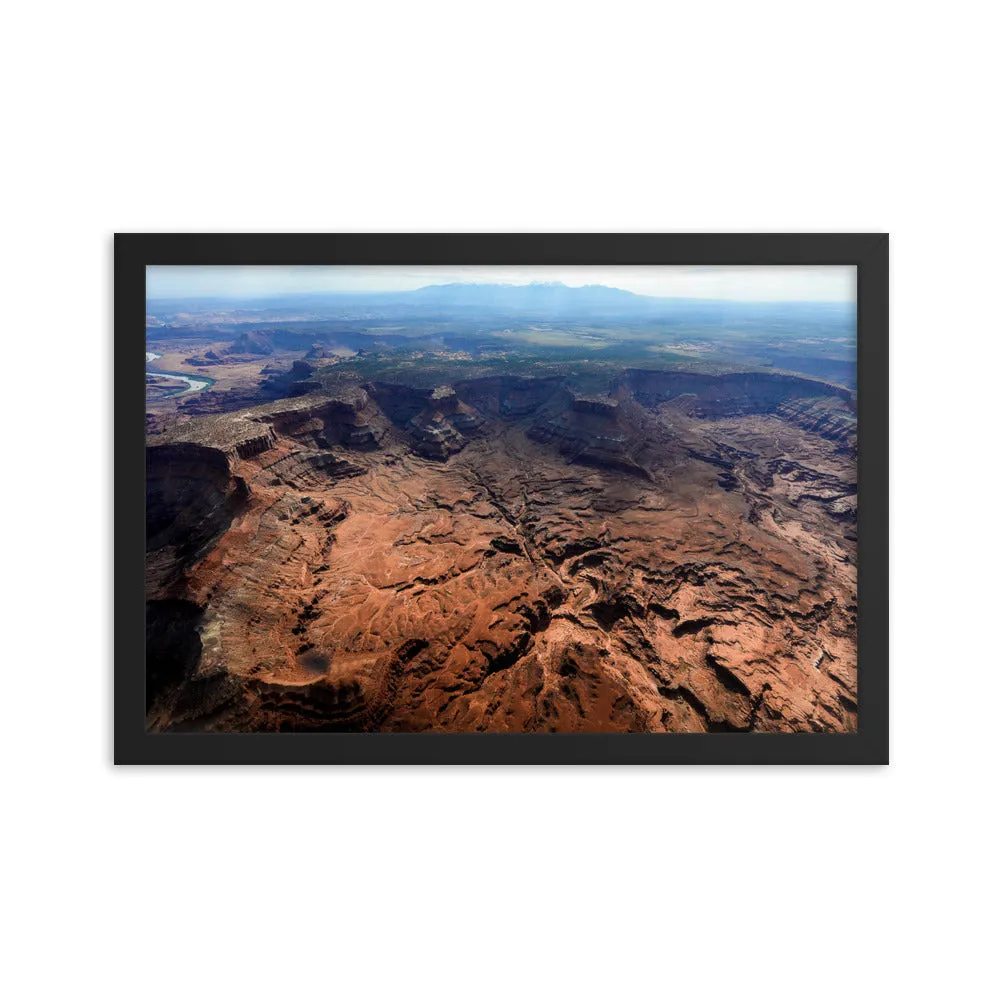 Framed poster - Lockhart Basin