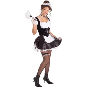 French Maid Secret Wishes Costume Size Xs