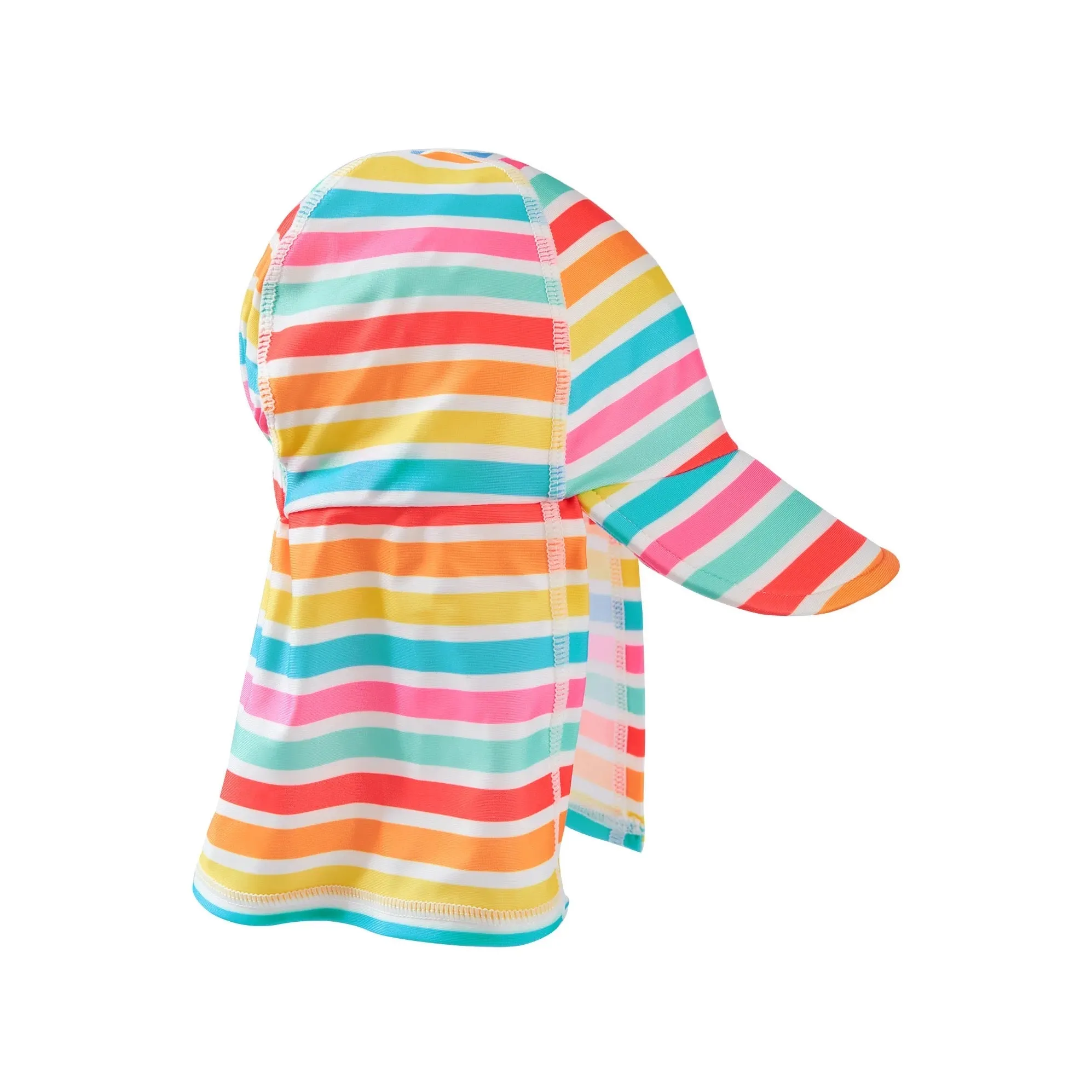 Frugi Little Swim Sun Hat Lm69i Seaside Stripe