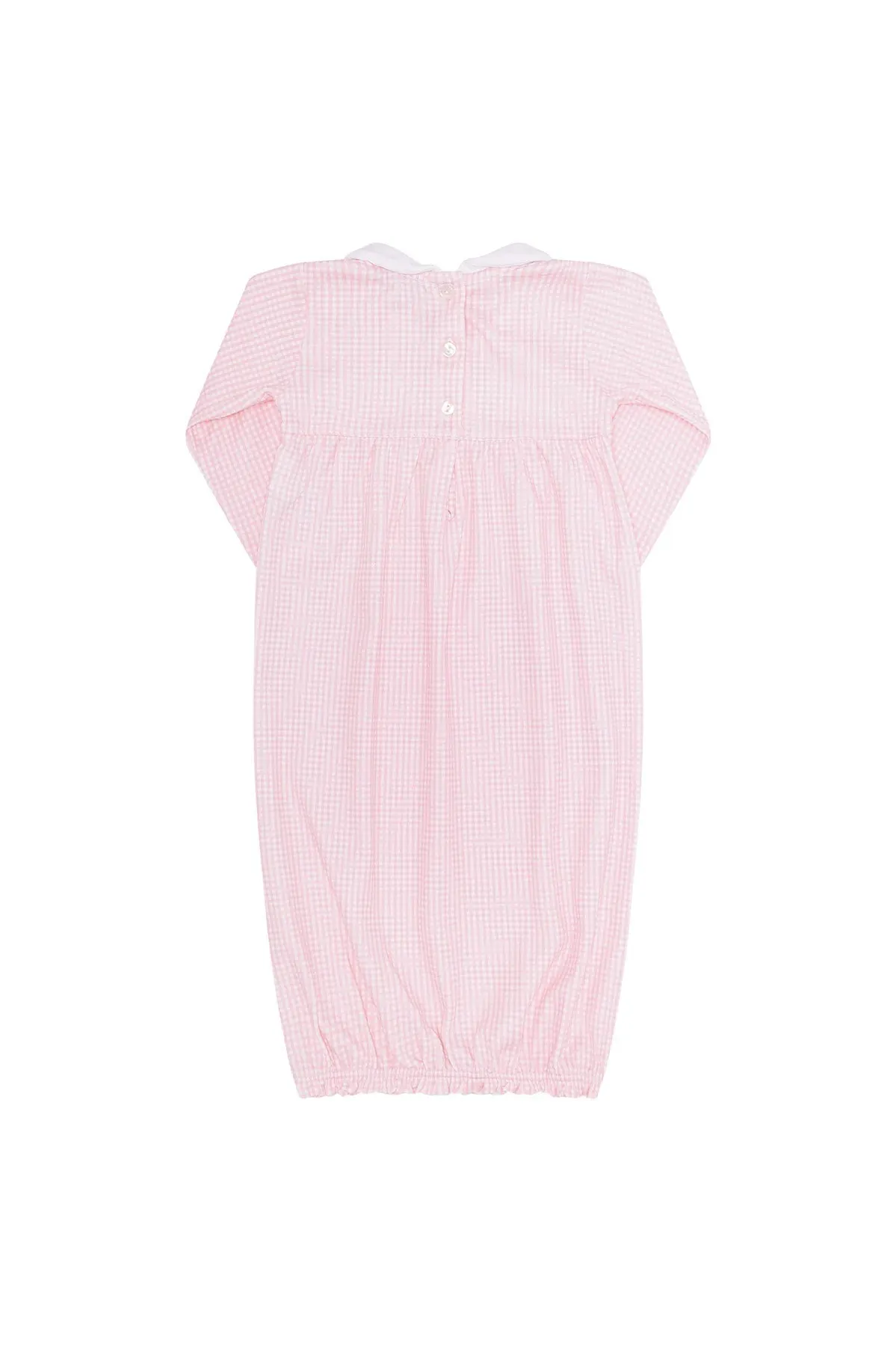 Gingham Baby Gown