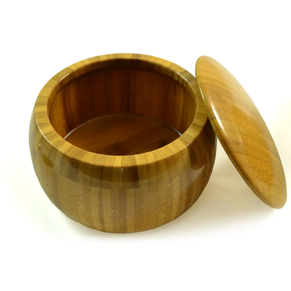 Go Set with Bamboo Bowls & Folding Game Board