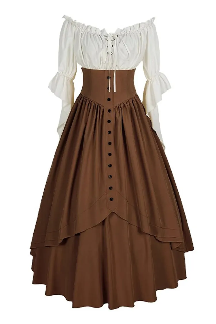 Gothic Elegant Ruffle Lolita Victorian Skirt 3 Colors