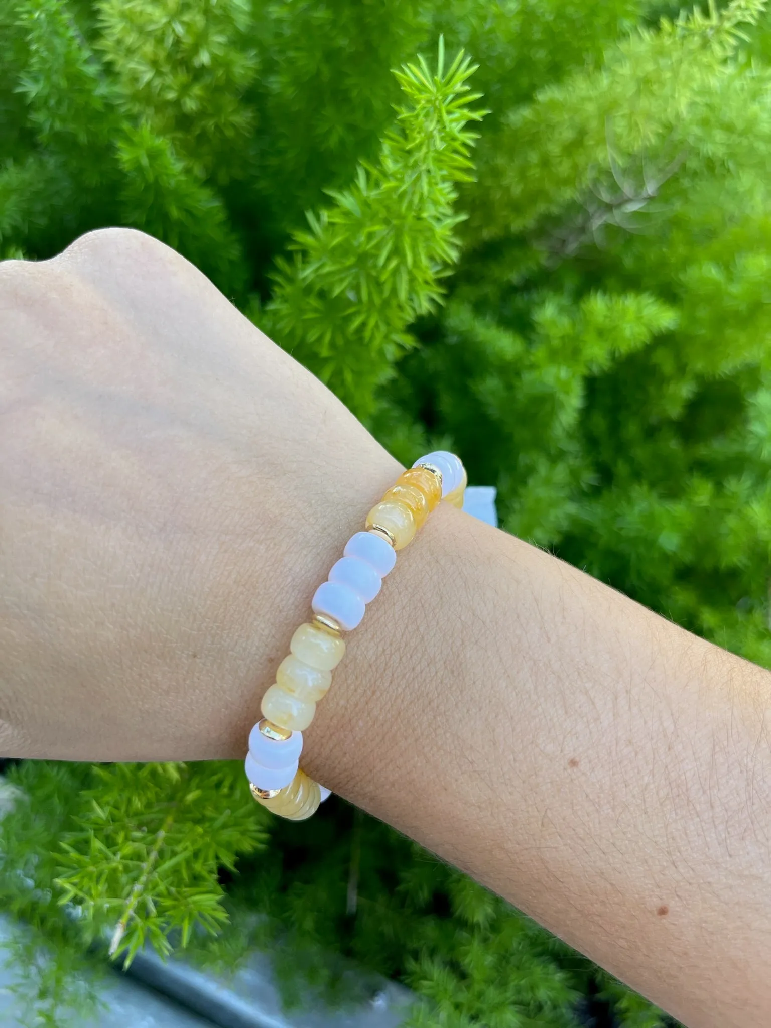 GSA Stone Beaded Bracelet